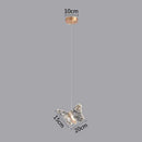 GobekUsa Butterfly LED Pendant Chandelier for Home Decor and Kitchen Lighting