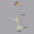 GobekUsa Butterfly LED Pendant Chandelier for Home Decor and Kitchen Lighting