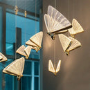 GobekUsa Butterfly LED Pendant Chandelier for Home Decor and Kitchen Lighting