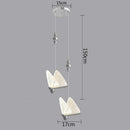 GobekUsa Butterfly LED Pendant Chandelier for Home Decor and Kitchen Lighting