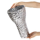 GobekUsa Golden Ceramic Geometric Honeycomb Vase - Home Decoration Accessory