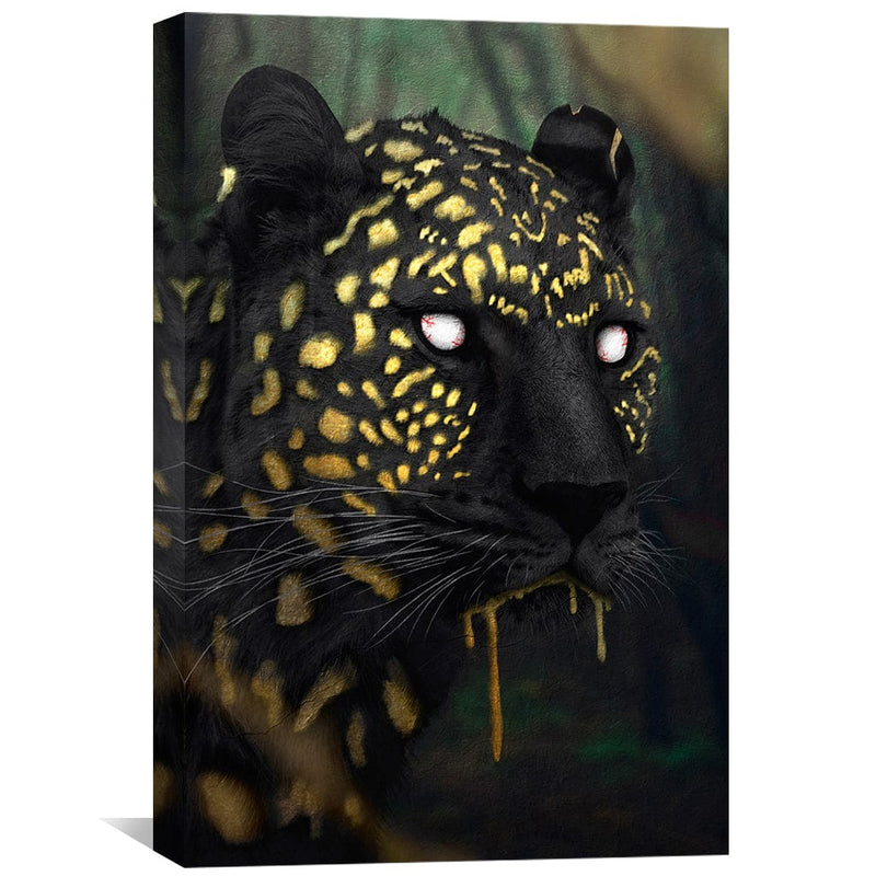 Golden Cheetah Canvas