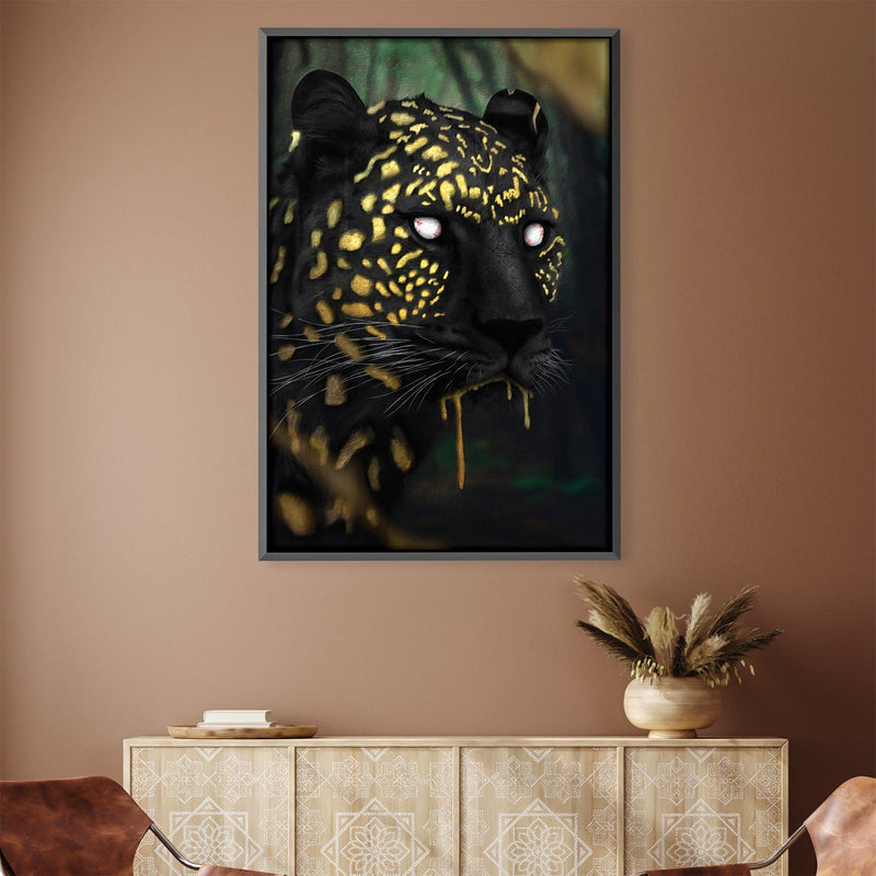 Golden Cheetah Canvas