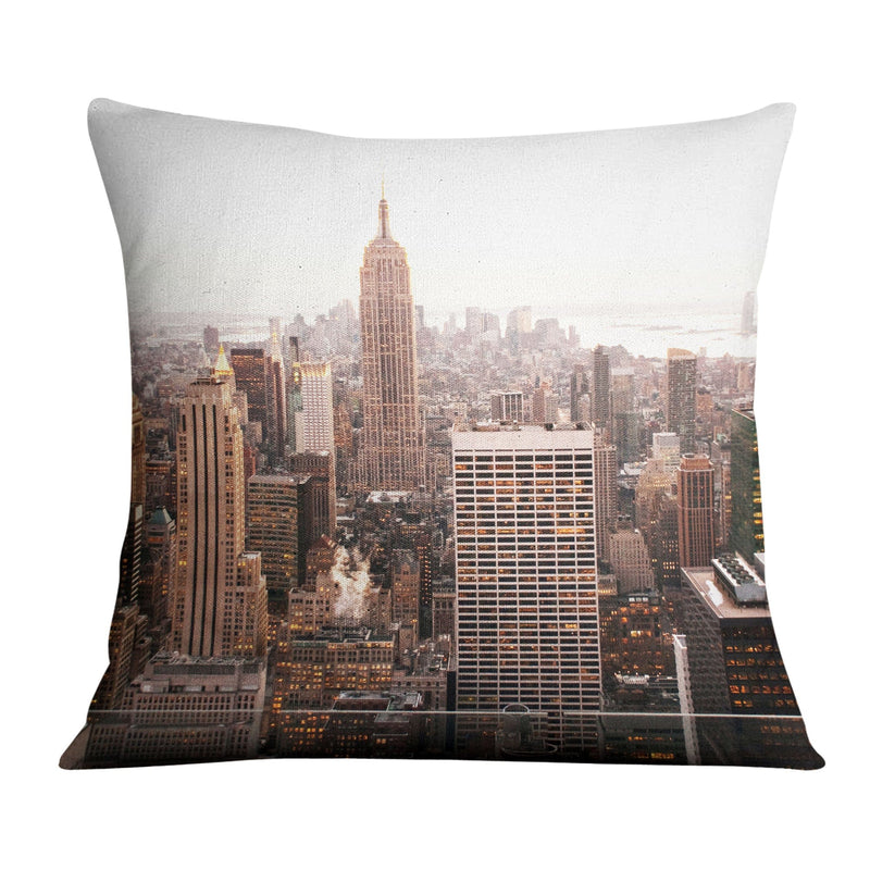 Golden City Cushion