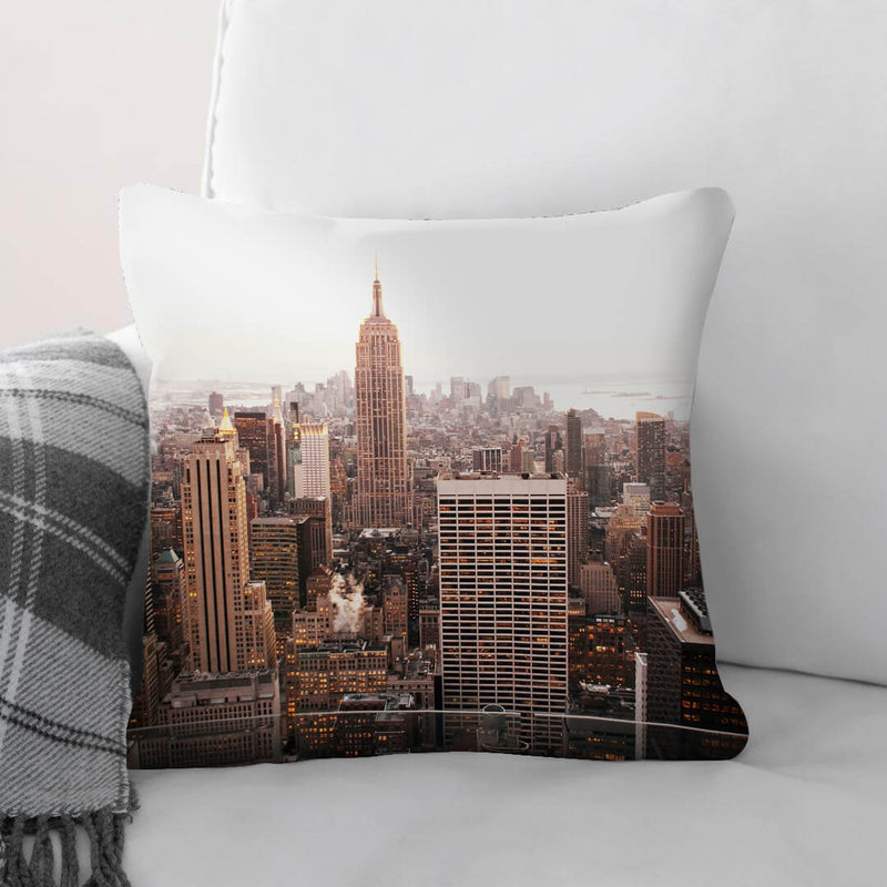 Golden City Cushion