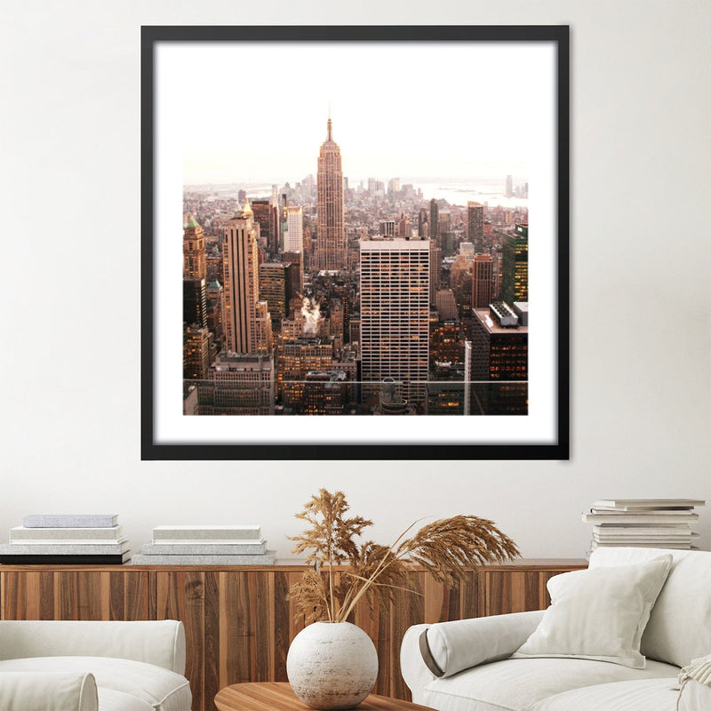 Golden City Print