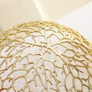 GobekUsa Coral Shapes Metal Tray: Stylish Home Decor Organization Container