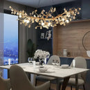 GobekUsa Crystal Branch Ceiling Chandelier | Indoor Dining Living Room Light Fixture by Decorbites