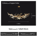 GobekUsa Crystal Branch Ceiling Chandelier | Indoor Dining Living Room Light Fixture by Decorbites