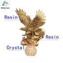 GobekUsa Crystal Eagle LED Wall Lamp for Bedroom, Study, Living Room, Hotel, Dining Room