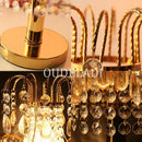 GobekUsa Crystal Table Lamps: Elegant Living Room Princess Bedroom Decor