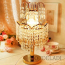 GobekUsa Crystal Table Lamps: Elegant Living Room Princess Bedroom Decor