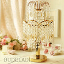 GobekUsa Crystal Table Lamps: Elegant Living Room Princess Bedroom Decor