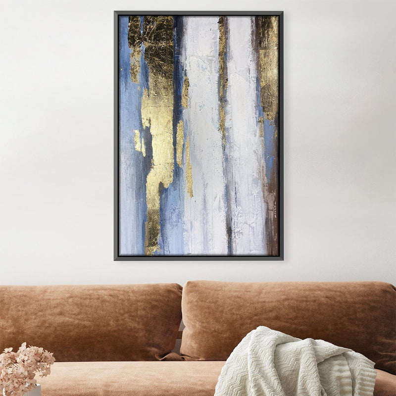 Golden Curtain Oil Painting