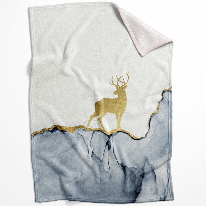 Golden Deer B Blanket