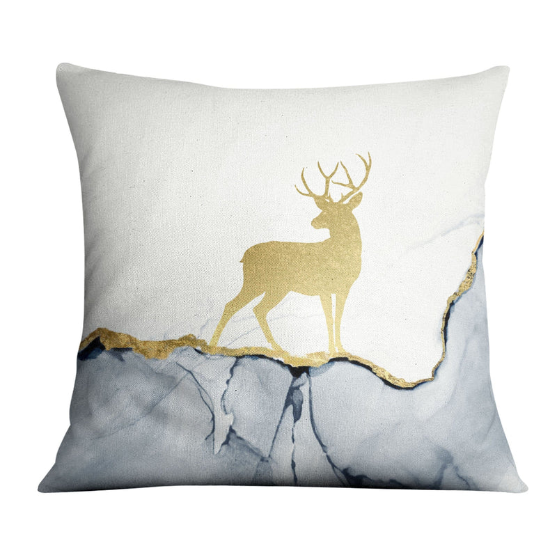 Golden Deer B Cushion