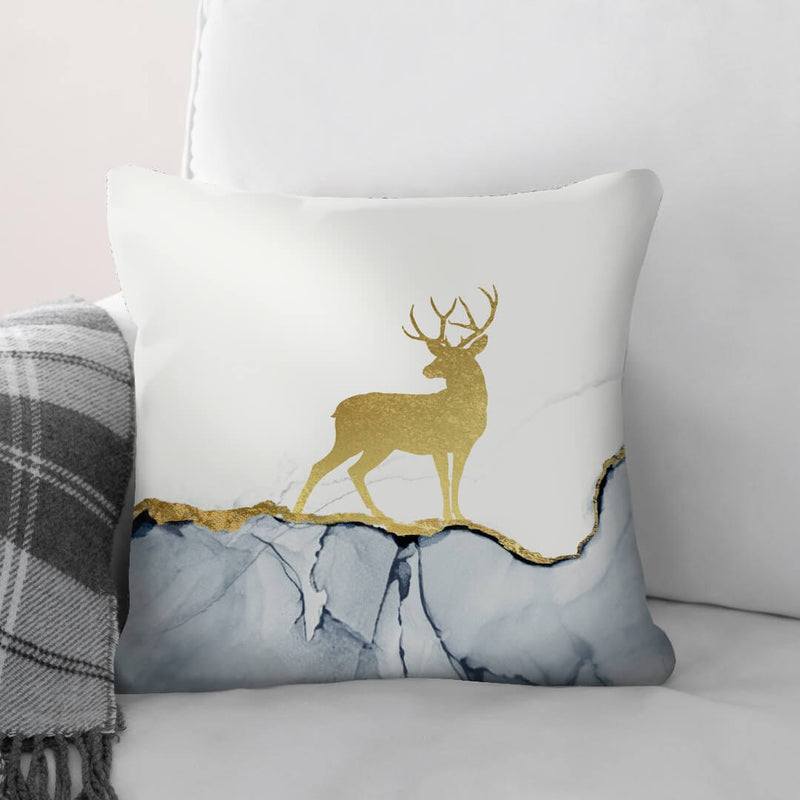 Golden Deer B Cushion