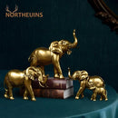GobekUsa Elephant Resin Figurine: Interior Lucky Ornament for Home Decor