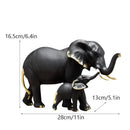 GobekUsa Elephant Resin Figurine: Interior Lucky Ornament for Home Decor