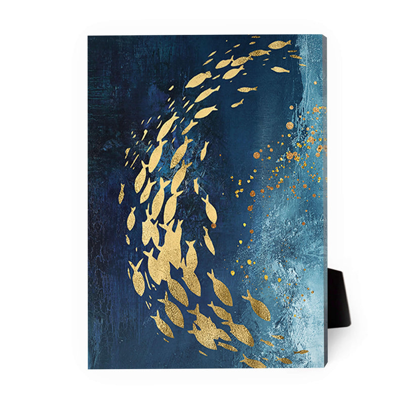 Golden Fish A Desktop Canvas