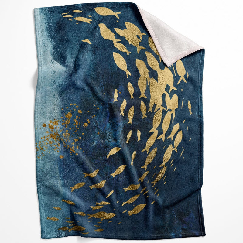 Golden Fish C Blanket