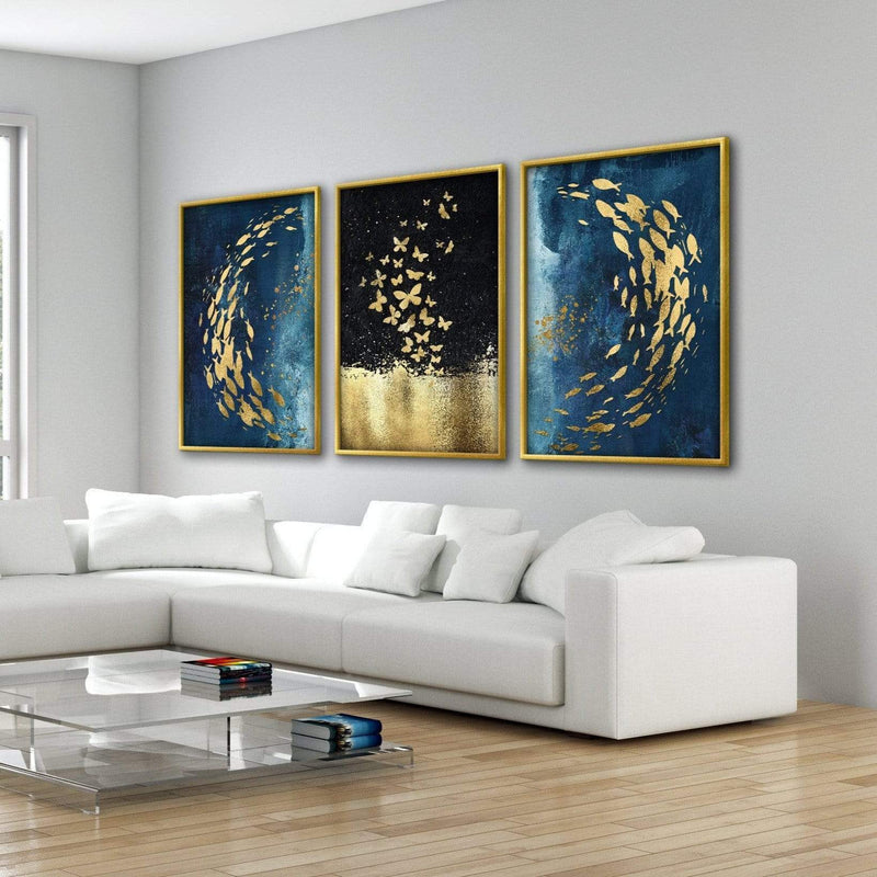 Golden Fish Canvas