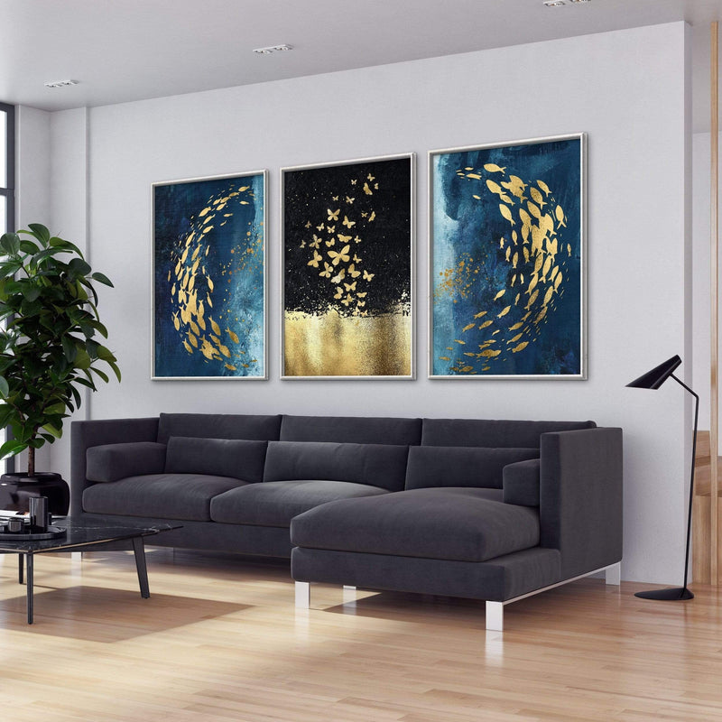 Golden Fish Canvas