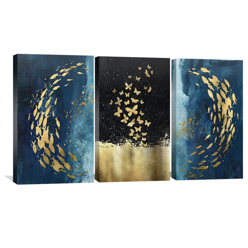 Golden Fish Canvas