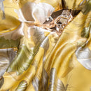 GobekUsa Jacquard Bedding Set in 1000TC Egyptian Cotton, Queen/King Size Bedlinens