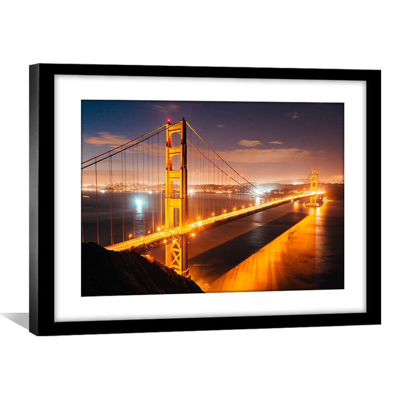 Golden Gate Lights Print