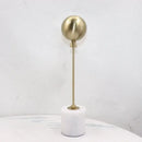 GobekUsa Golden Geometric Balloon Metal Ball Sculpture & Decorative Figurine