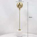 GobekUsa Golden Geometric Balloon Metal Ball Sculpture & Decorative Figurine