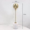 GobekUsa Golden Geometric Balloon Metal Ball Sculpture & Decorative Figurine