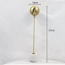 GobekUsa Golden Geometric Balloon Metal Ball Sculpture & Decorative Figurine