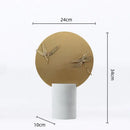 GobekUsa Golden Geometric Circle Insect Figurine Set Home Decor