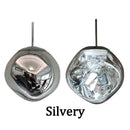 GobekUsa Glass Lava LED Pendant Ceiling Lamp for Living Room Bedroom Loft Chandelier