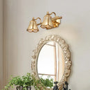 GobekUsa Golden Glass Mirror Cabinet Light for Bedroom and Bathroom