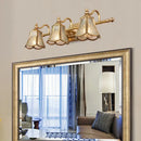 GobekUsa Golden Glass Mirror Cabinet Light for Bedroom and Bathroom