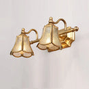 GobekUsa Golden Glass Mirror Cabinet Light for Bedroom and Bathroom