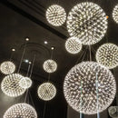 GobekUsa Gypsophila Sparkball Pendant Lights – Indoor Living Room Cafe Lighting Fixture