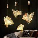 GobekUsa Butterfly Pendant Lights Chandelier for Indoor Living, Dining, and Kitchen Lighting
