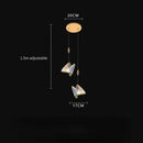 GobekUsa Crystal Butterfly Pendant Lamp for Bedroom and Kitchen Lighting