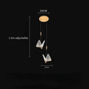 GobekUsa Crystal Butterfly Pendant Lamp for Bedroom and Kitchen Lighting
