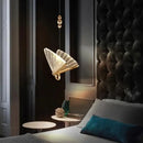 GobekUsa Crystal Butterfly Pendant Lamp for Bedroom and Kitchen Lighting