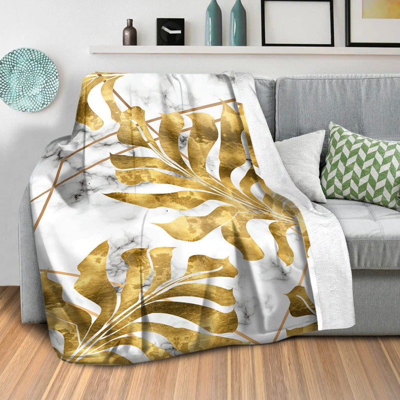 Golden Leaf A Blanket