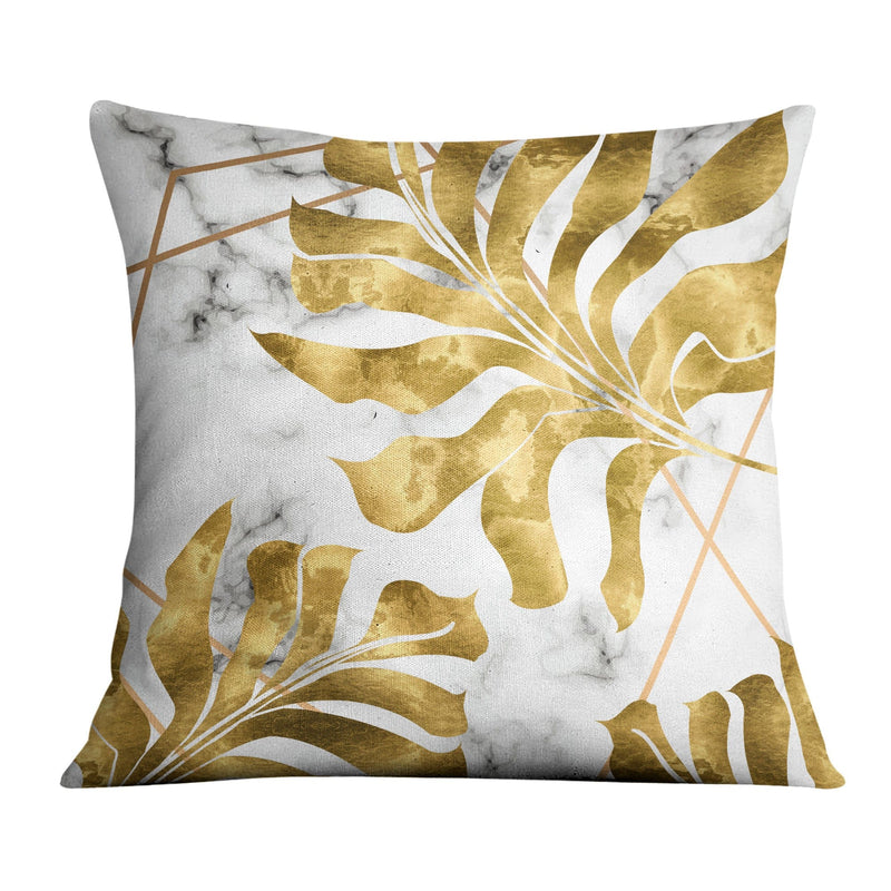 Golden Leaf A Cushion