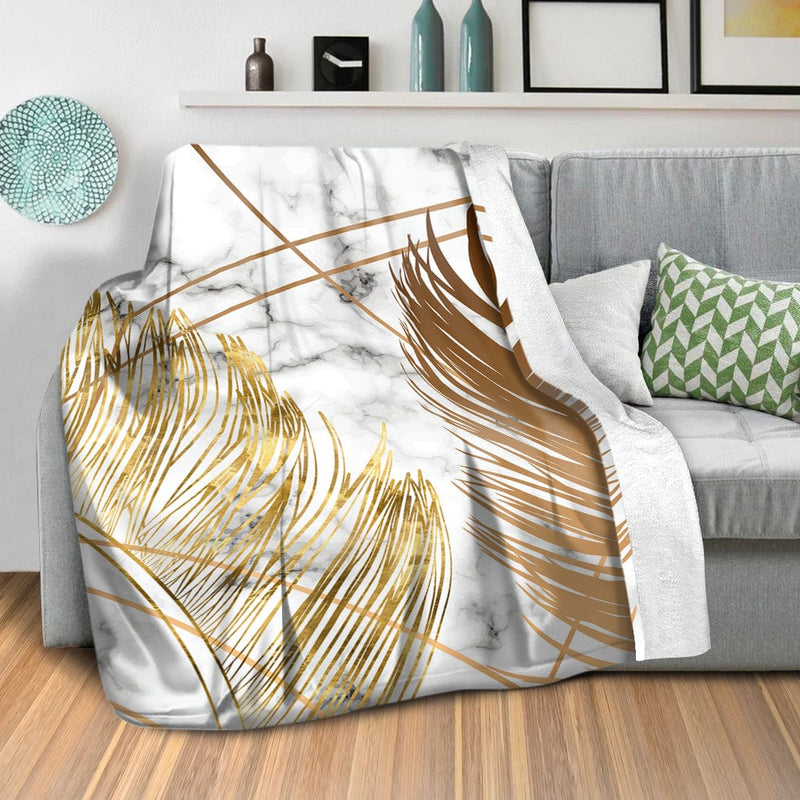 Golden Leaf B Blanket