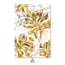 Golden Leaf Canvas