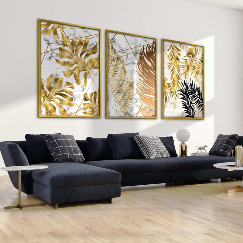 Golden Leaf Canvas