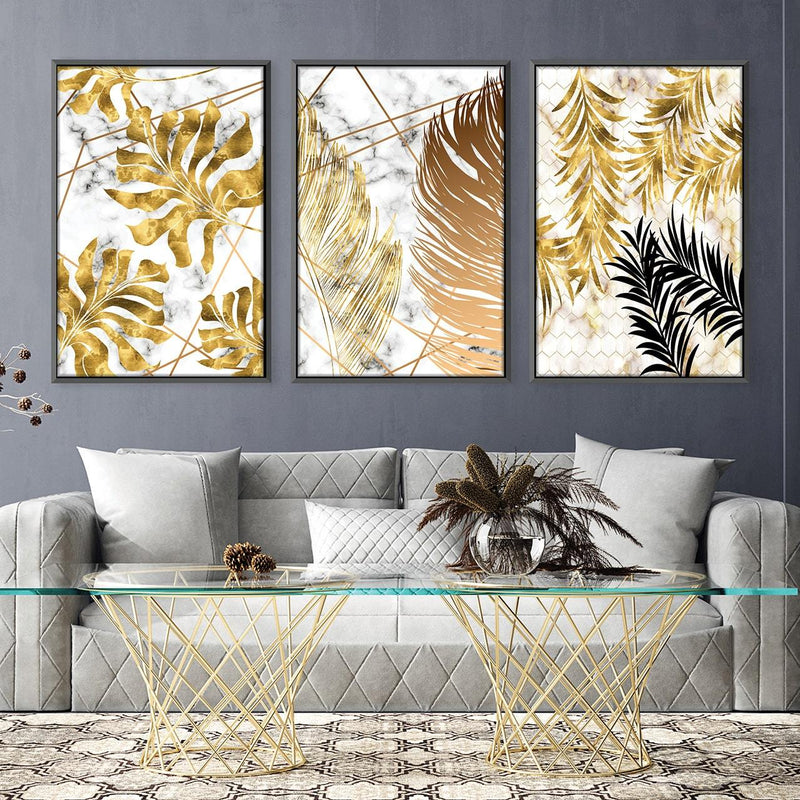 Golden Leaf Canvas